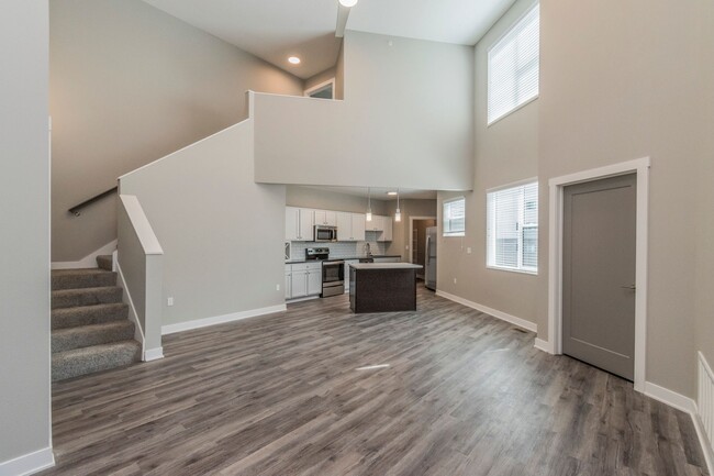 2410 Chamberlain #301 | Living Room - Clocktower Place Apartments