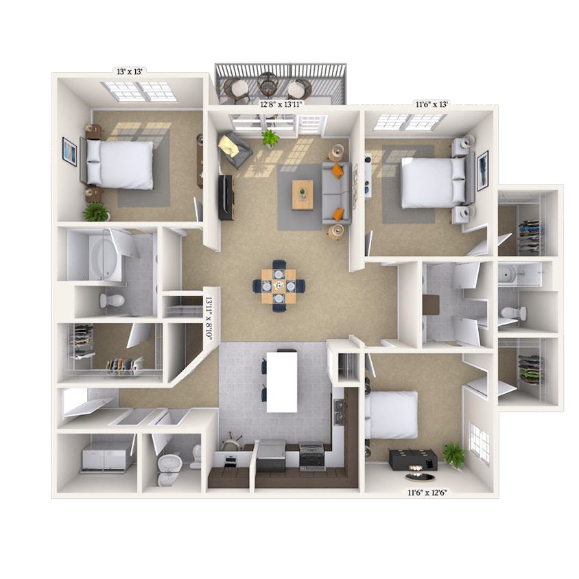 Floor Plan - Godard