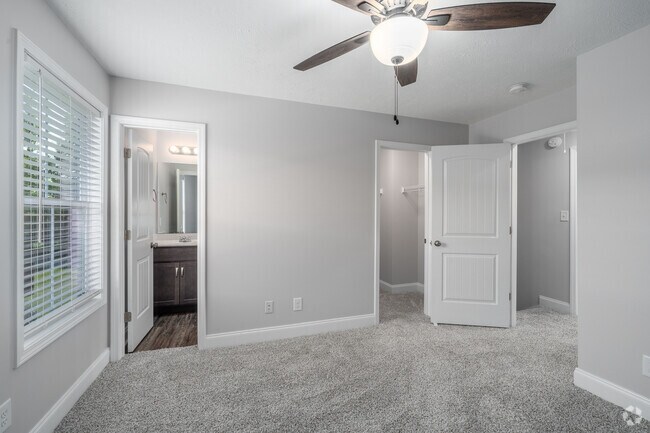2BR, 2.5BA - 1,100SF - Second Bedroom