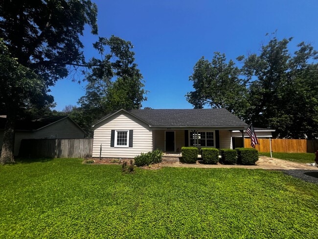 Photo - Freshly updated home with privacy fence in...