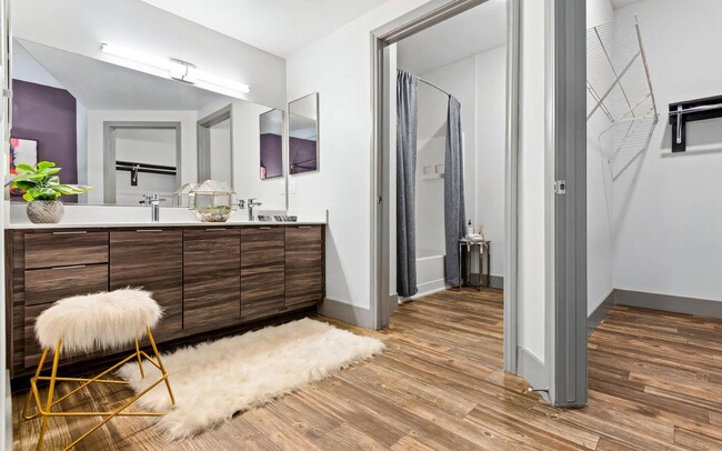 Double Vanities with Upgraded Countertops - REVERB Apartments