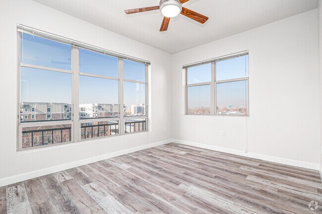 2BR, 2BA - 973SF - Bedroom - The Vue at Sugar House