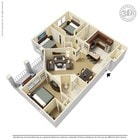 3BR/2BA sq ft 1427