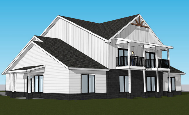 Copperfields Court 4 Plex Exterior - Copperfields Court