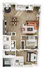 B19 floor plan The Seventeen Hundred on East