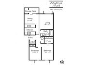 2BR/1BA