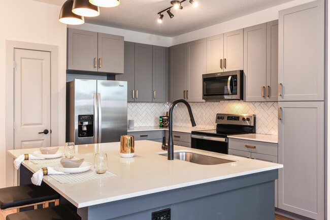 Create meals and memories in your modern kitchen.