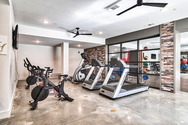 Fitness Center with Peloton Bikes
