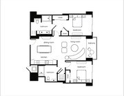 B2 floor plan Metro Edgewater
