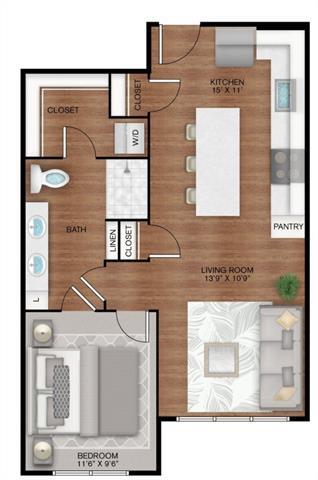 Photo - 5332 Trinity River Trl Unidad 1-1210