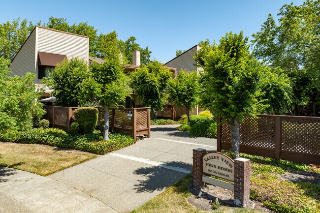 Letrero de monumento - Valley View Townhomes