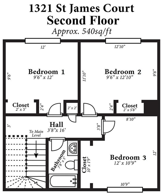 1319-1321 St James Ct Unidad 1321 St. James Ct.