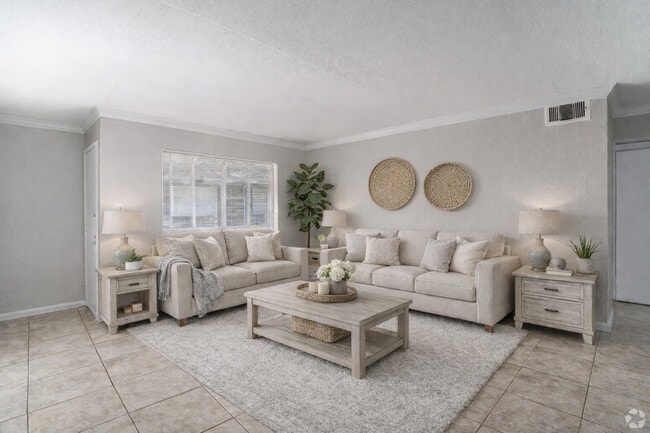 LIVING ROOM - 2929 Dunvale Apartments On Westheimer