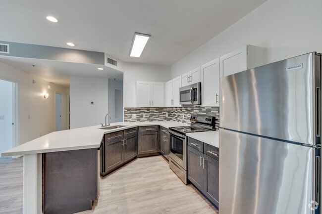 3BR, 2BA - 1,228SF - Ktichen