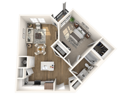 A3 floor plan Arcadia at Veranda Falls