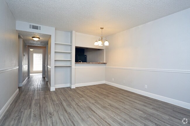 Built In Bookcases in D-G Floorplans (D Floorplan)