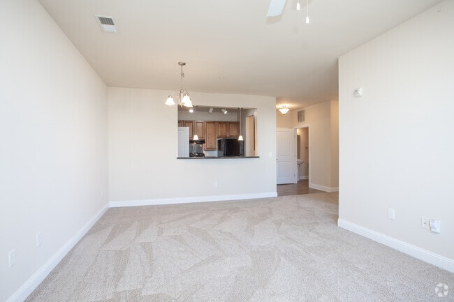 1BR, 1.5BA - 1050SF Unit 21 w/Den - Living Area - Grace Park