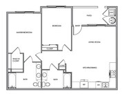Two Bedroom Floor Plan