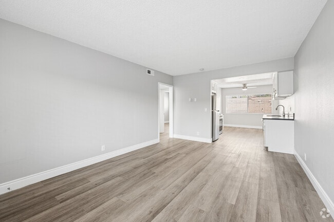 2BR, 1BA - 865SF - Living Room