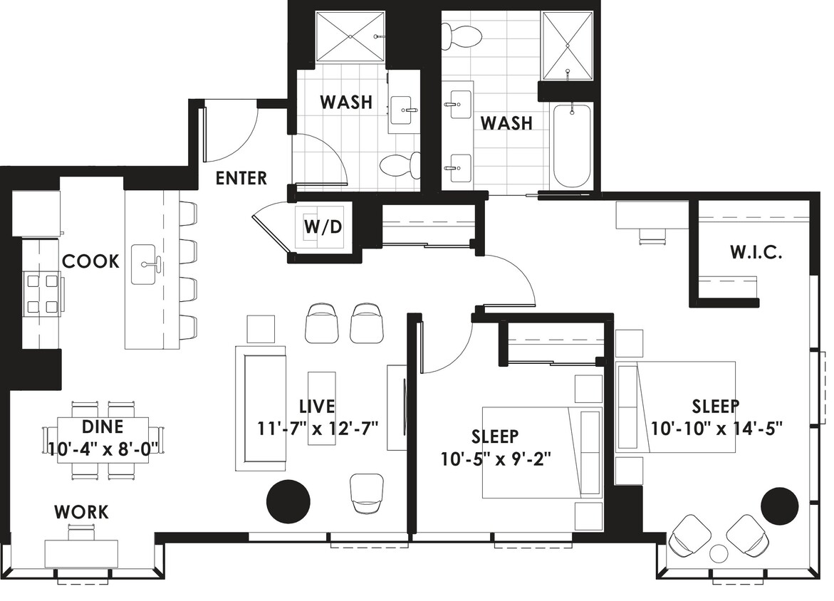 Floor Plan - 2B