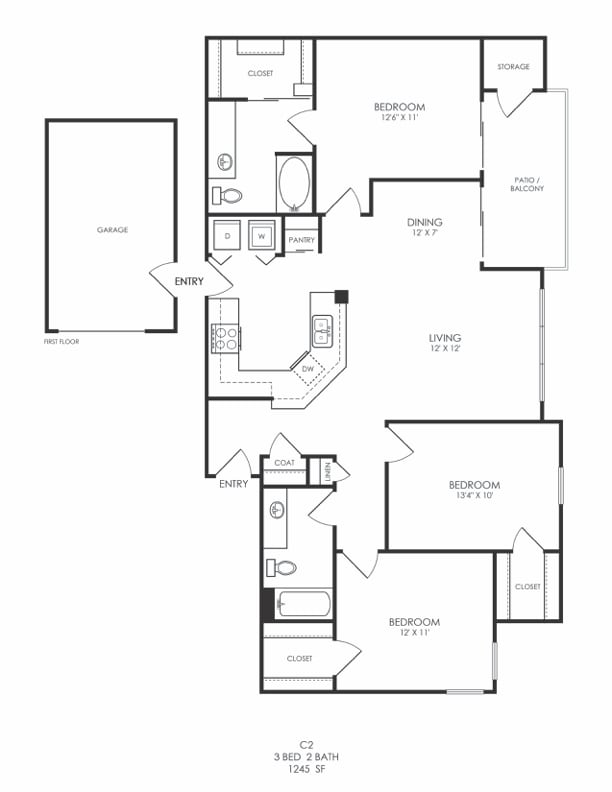Floor Plan - C2R