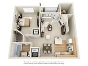 1 dormitorio | 1 baño | 70 metros cuadrados