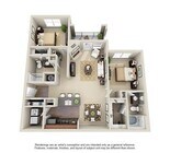 Moultrie | 2 Bedroom | 2 Bath | 1150 SF
