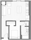 Studio B Floor Plan