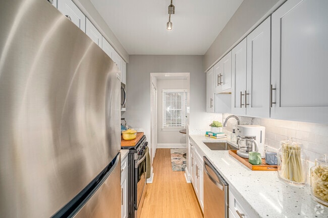 Model - 2BR, 1 BA. - 910 SF - Kitchen