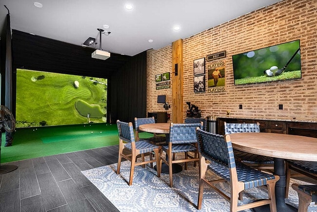 Golf Simulator - Alders Prosper 55+ Active Adult Homes