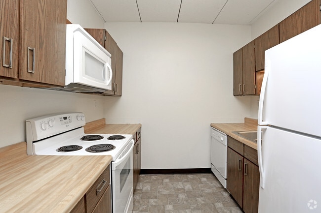 2BR, Classic Kitchen - St. Vallerie Apartments