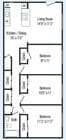3BR/1BA