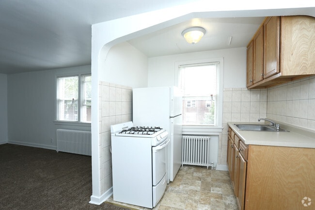 One Bedroom(upstairs w/carpet) - Kitchen