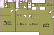 3BR/2BA