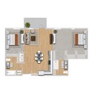 Dove | 2x2 | 1160 sf