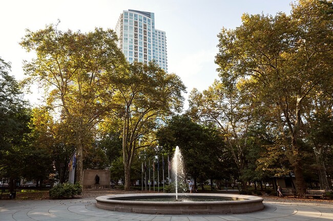 View From Washington Square Park - The St James Apartments