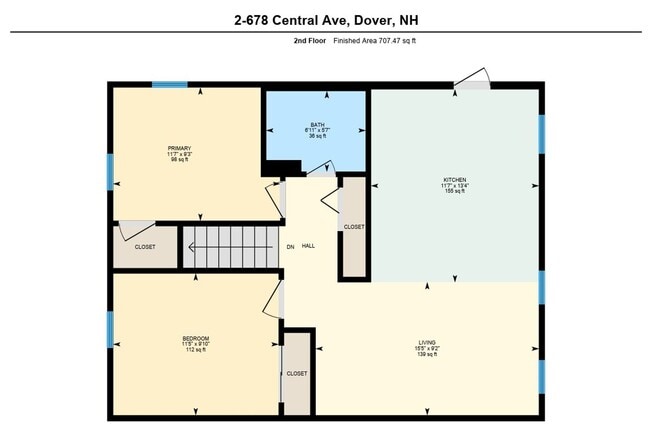 Photo - 2 BR with hardwood, private entrance/deck,... Unit 678-2