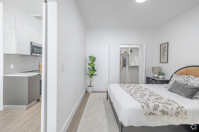 Studio - 731SF - Bedroom