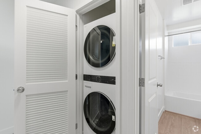 1BR, 1BA - 600SF - Laundry Area