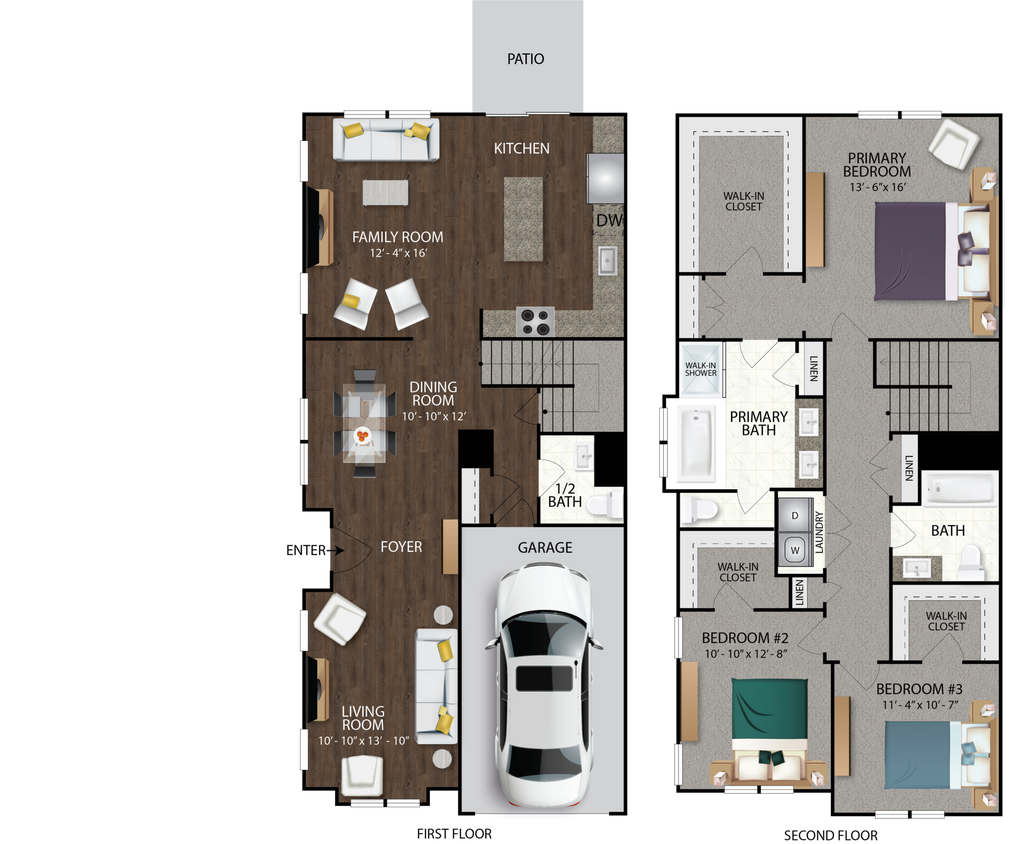 Floor Plan - Stallion - Furnished