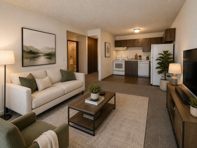 Staged Living Room