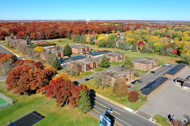 Aerial - Hillside Apartments