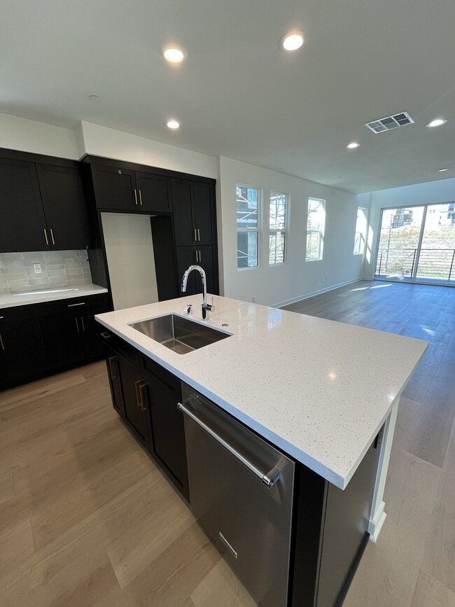 Kitchen island with expansive countertops - 13914 Boyden Way