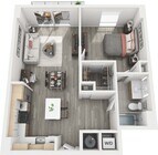 South Pointe 779 sq ft