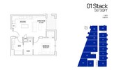 1Bed - 567 Sq Ft