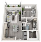 One Bedroom Floor Plan