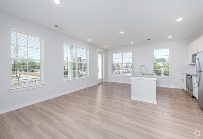 B3 2BR, 2BA - 1,144SF - Kitchen/Living Room
