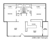 2BR/2BA