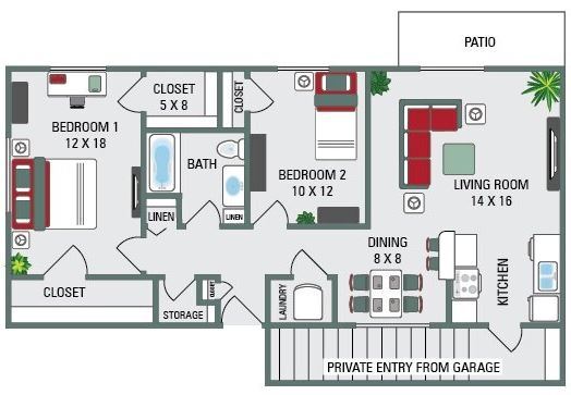 Highlands 1100 PE - Cedar Lake Apartments
