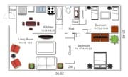 Grand Two Bedroom(Heat Included)